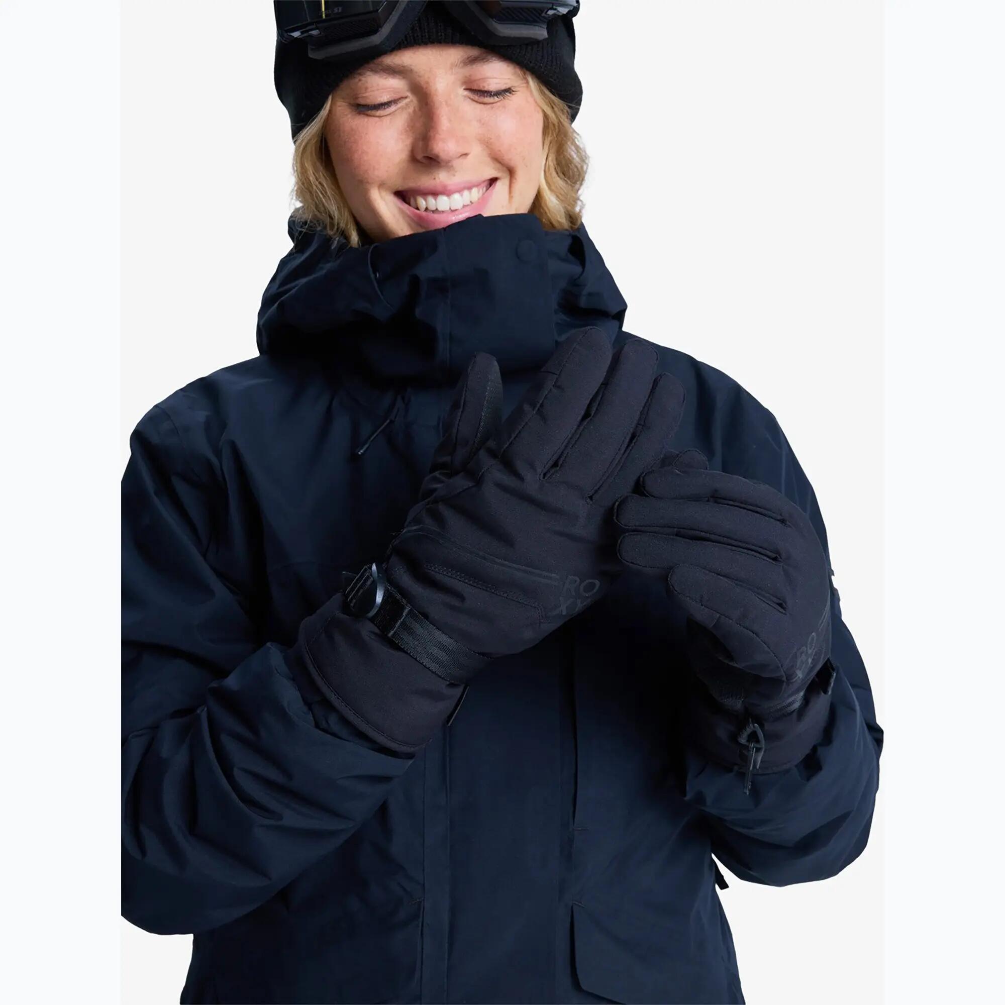Guantes técnicos de snow GORE TEX FIZZ Negro Mujer 5/6