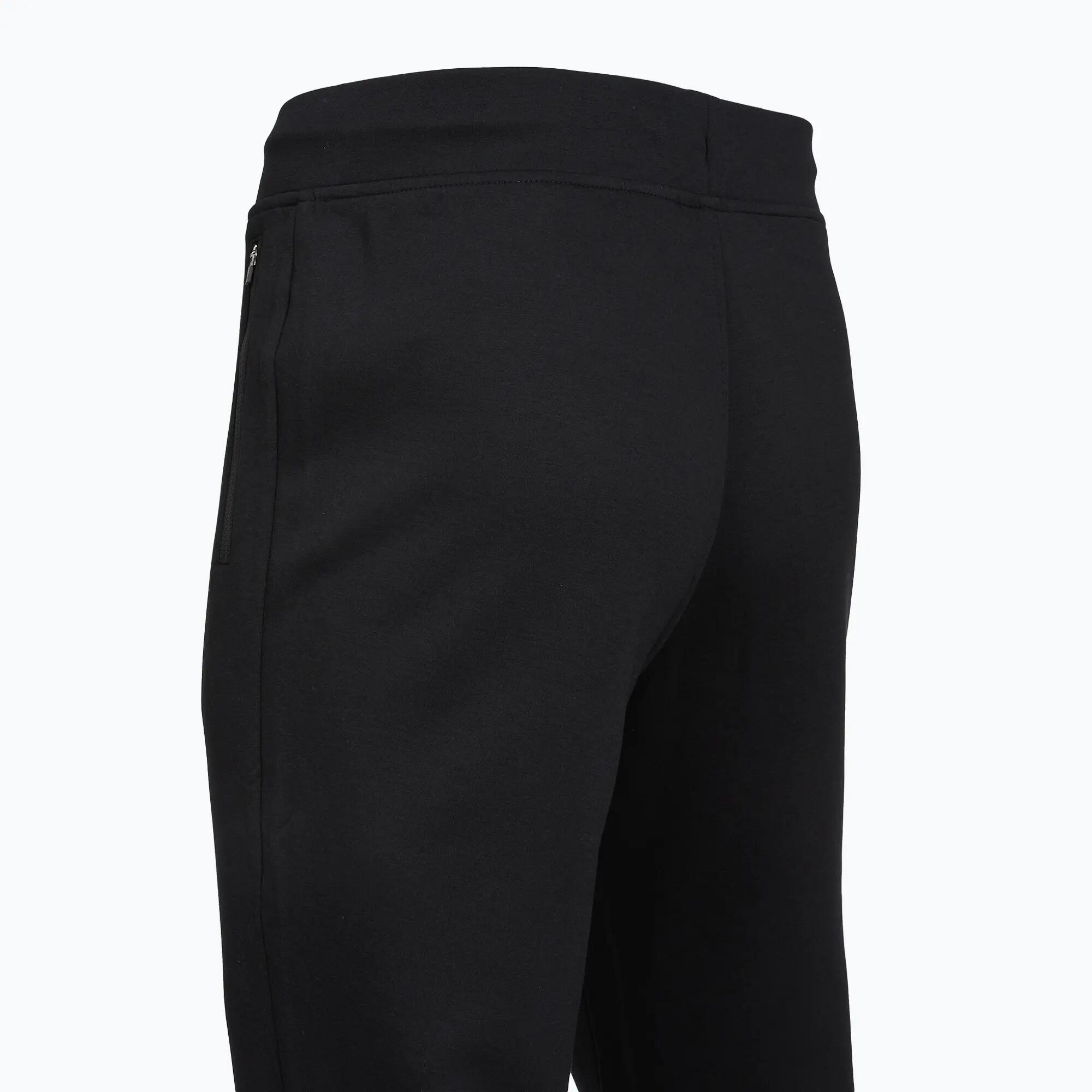 CCM Premium Tech Fleece Tapered Jogger Czarny dorosłe Spodnie i szorty hokejowe 4/5