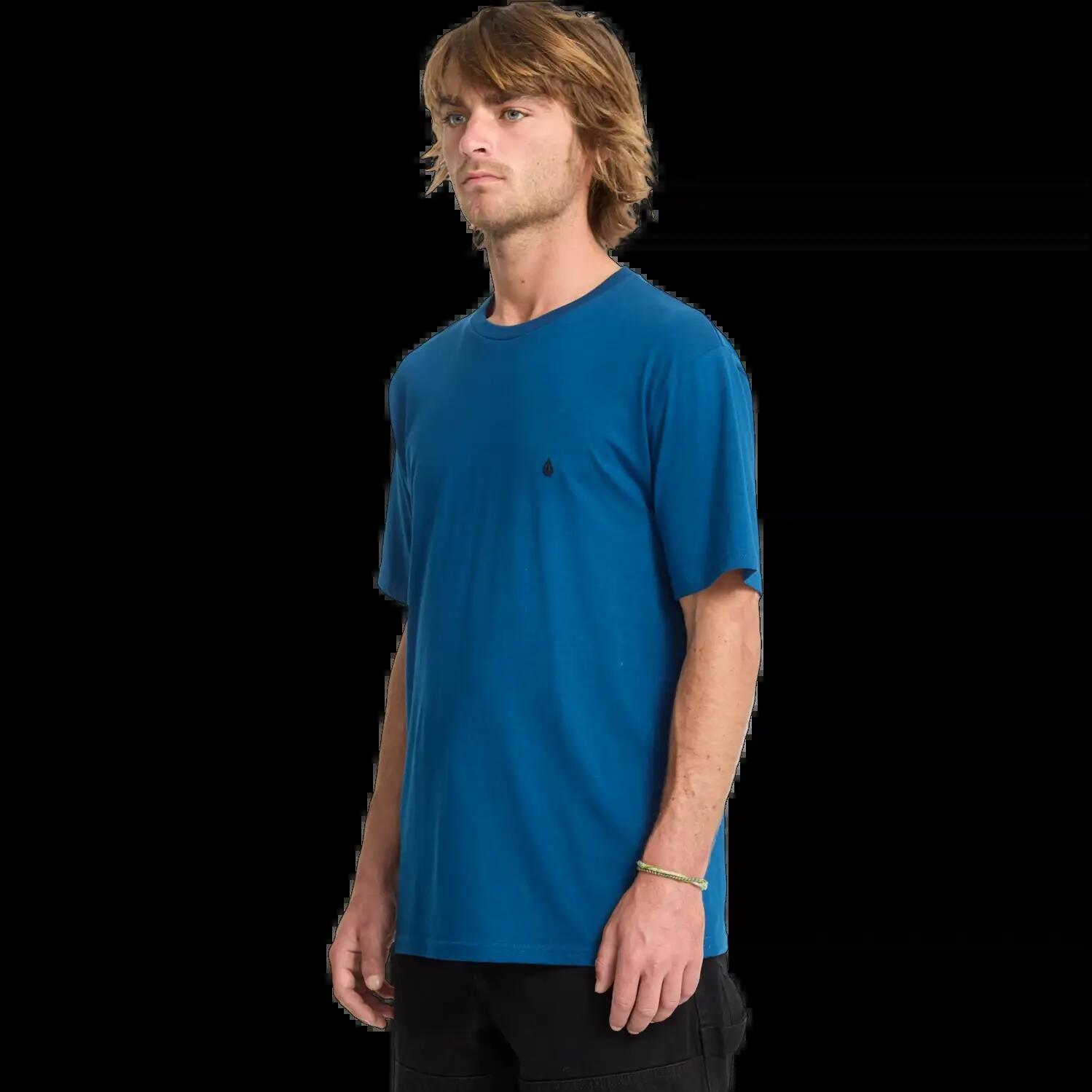 Camiseta Volcom Stone Blanks Azul Cósmico 6/7