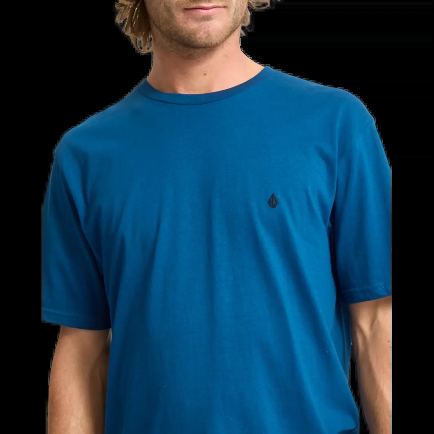 Camiseta Volcom Stone Blanks Azul Cósmico 5/7