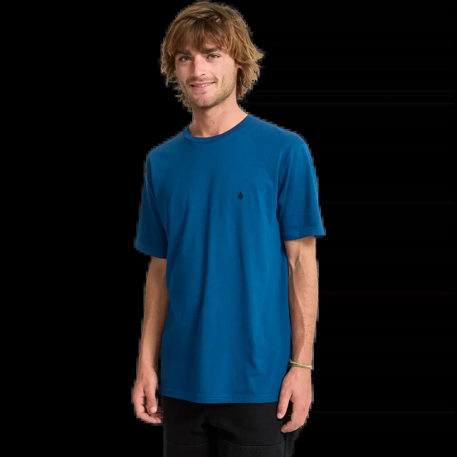 Camiseta Volcom Stone Blanks Azul Cósmico 4/7