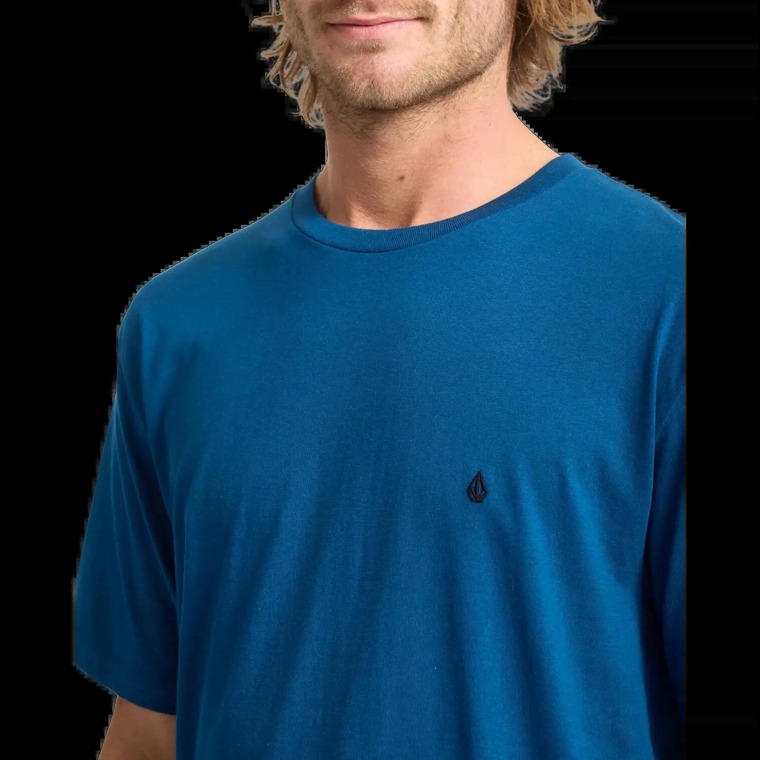 Camiseta Volcom Stone Blanks Azul Cósmico 3/7
