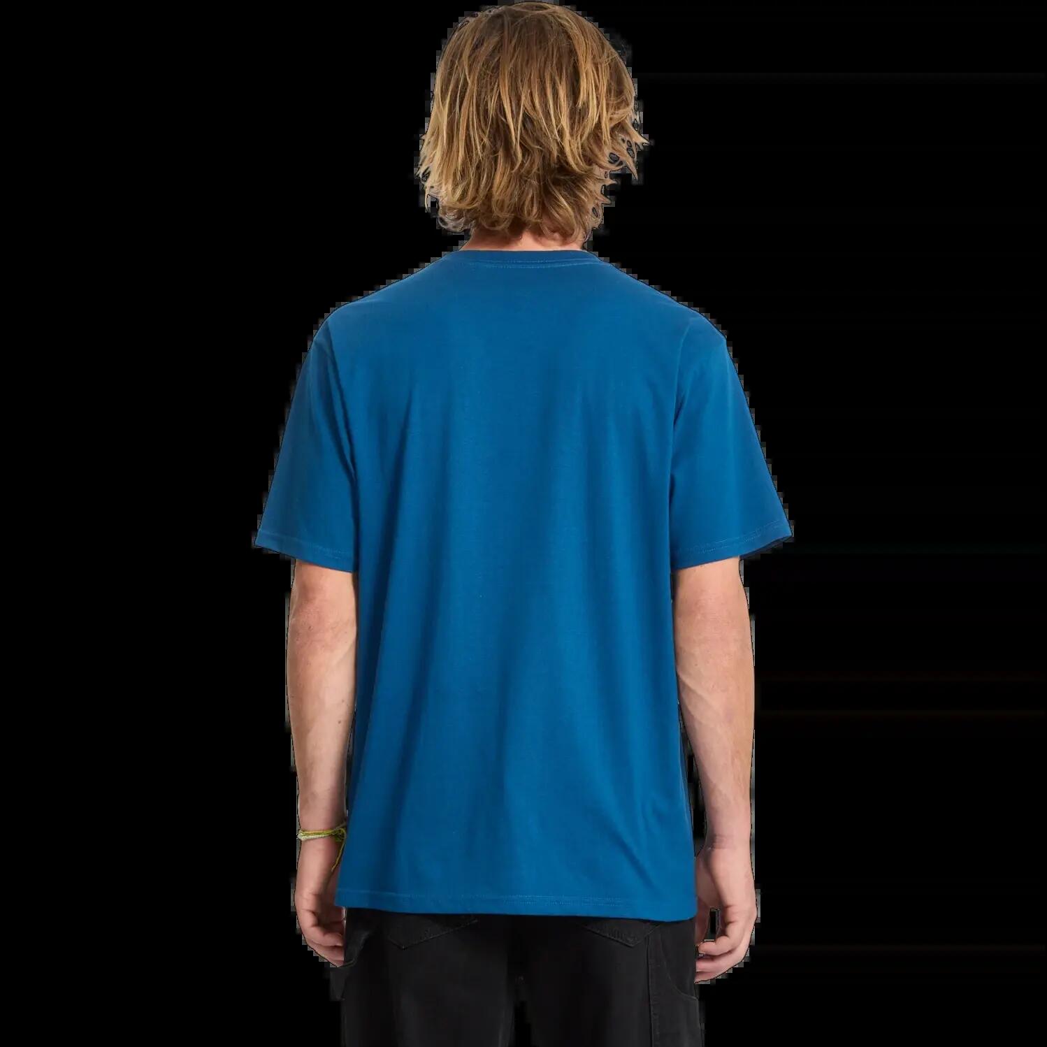 Camiseta Volcom Stone Blanks Azul Cósmico 2/7