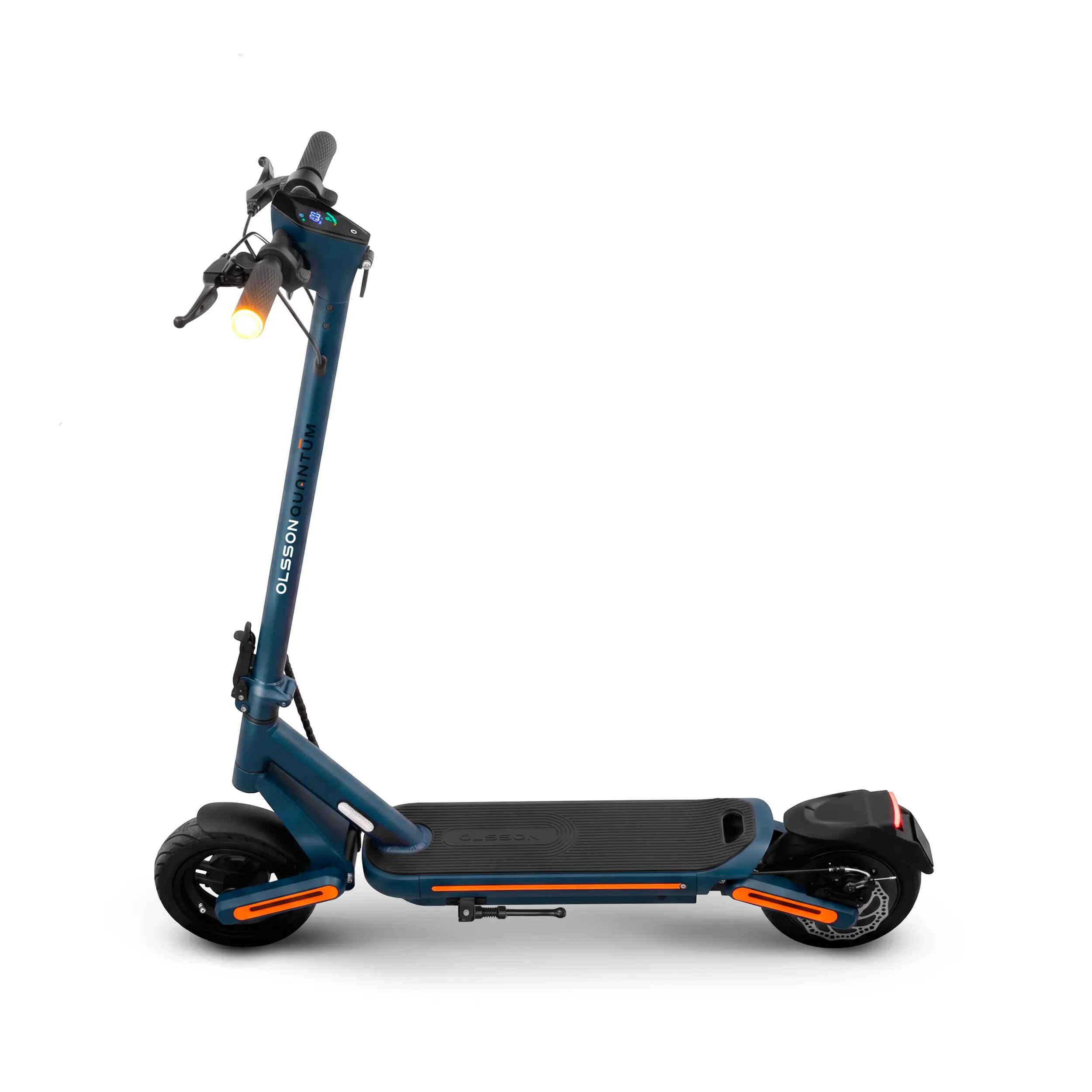 Elektrische step OLSSON QUANTUM BLUE - Motor 580W actieradius 38 km 10000mAh 7/9