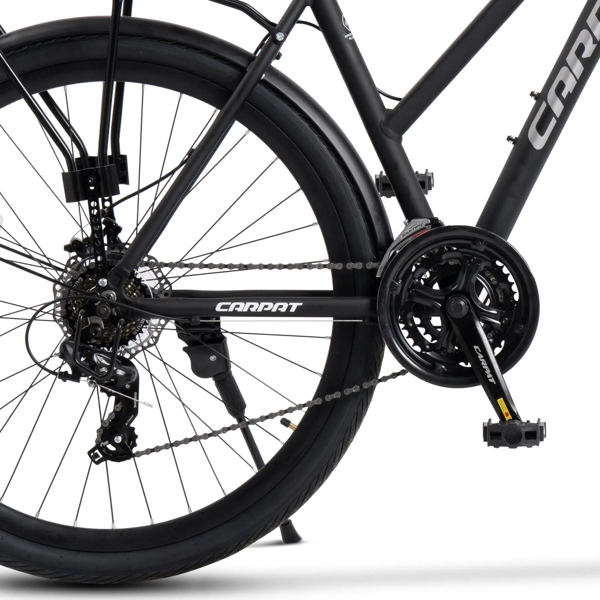 Bicicletă MTB cu suspensie integrala Altay 21v Negru/Gri 7/8