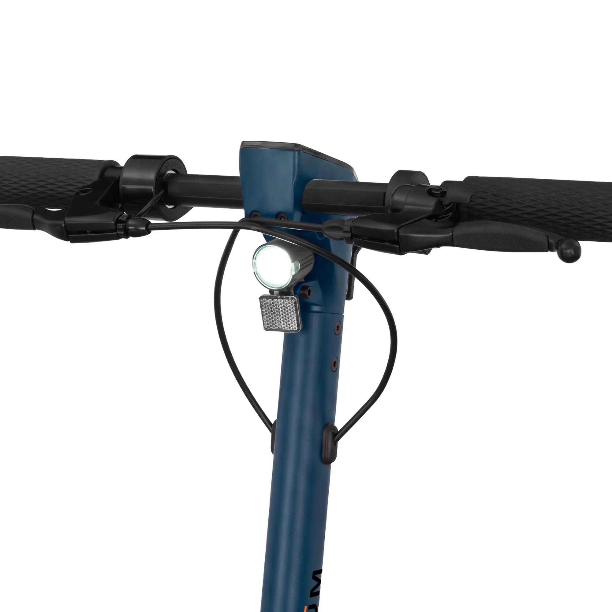 Elektrische step OLSSON QUANTUM BLUE - Motor 580W actieradius 38 km 10000mAh 6/9