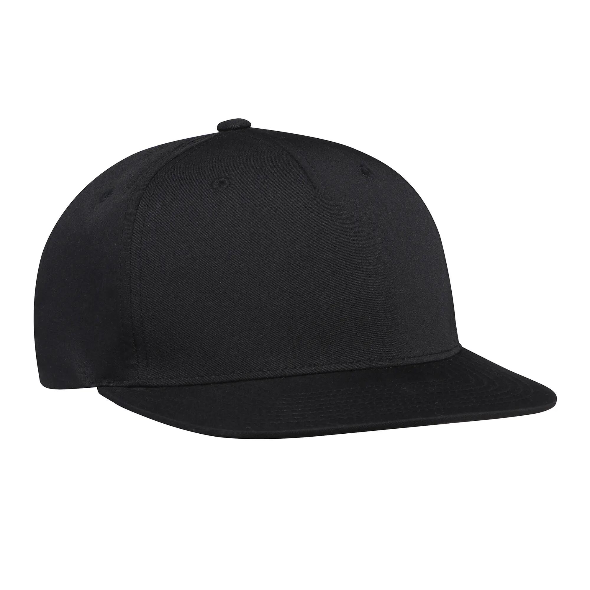 Team Flatbrim Snapback-Cap Verstellbar Volw. Schwarz OS 4/6