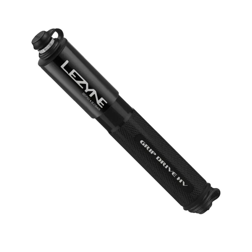 Lezyne pompa manuală HV Grip Drive S (18,6 cm) - aluminiu, furtun ABS integrat 4/10