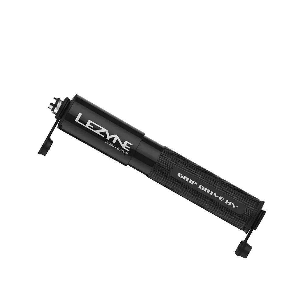 Lezyne pompa manuală HV Grip Drive S (18,6 cm) - aluminiu, furtun ABS integrat 10/10