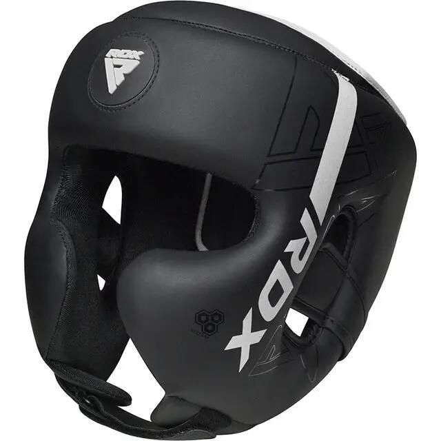 Casque de boxe F6 KARA – Blanc mat – S 2/9