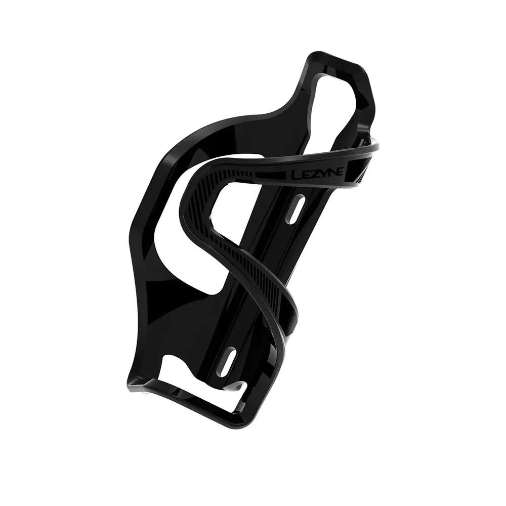 Portaborraccia Lezyne Flow Cage SL Enhanced lato sinistro nero 2/3