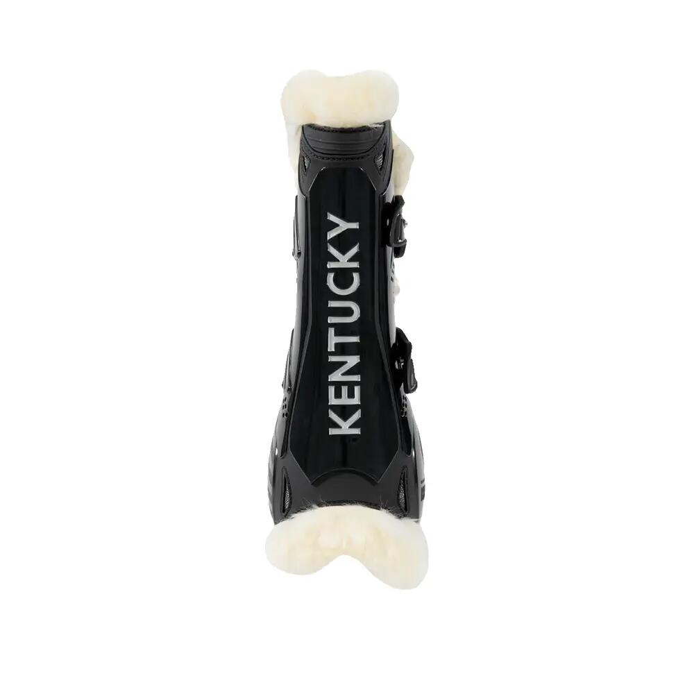 Wegańskie Ochraniacze z owczej skóry dla koni Kentucky Bamboo Elastic 3/4