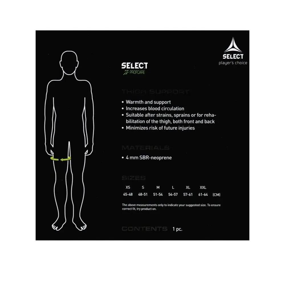 Joelheira Andebol SELECT Mulher 6202W Criança Preto 6/6