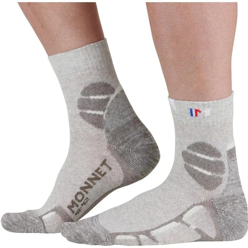 Chaussette de Randonnée Monnet "Trek Lin Mid" Gris 43 - 44 2/5