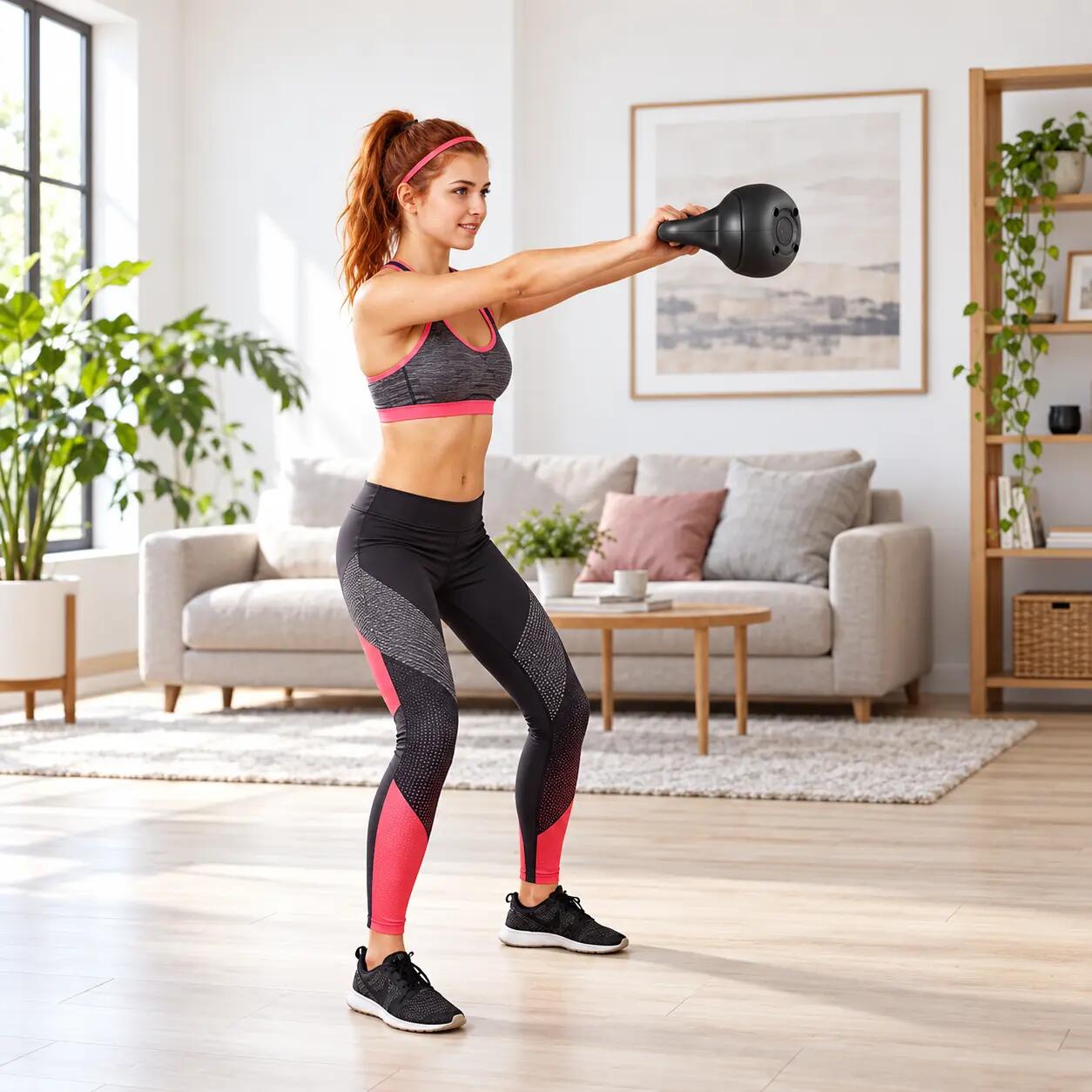 Odważnik treningowy Kettlebell Sapphire SG-18K 18 kg powlekany 3/6