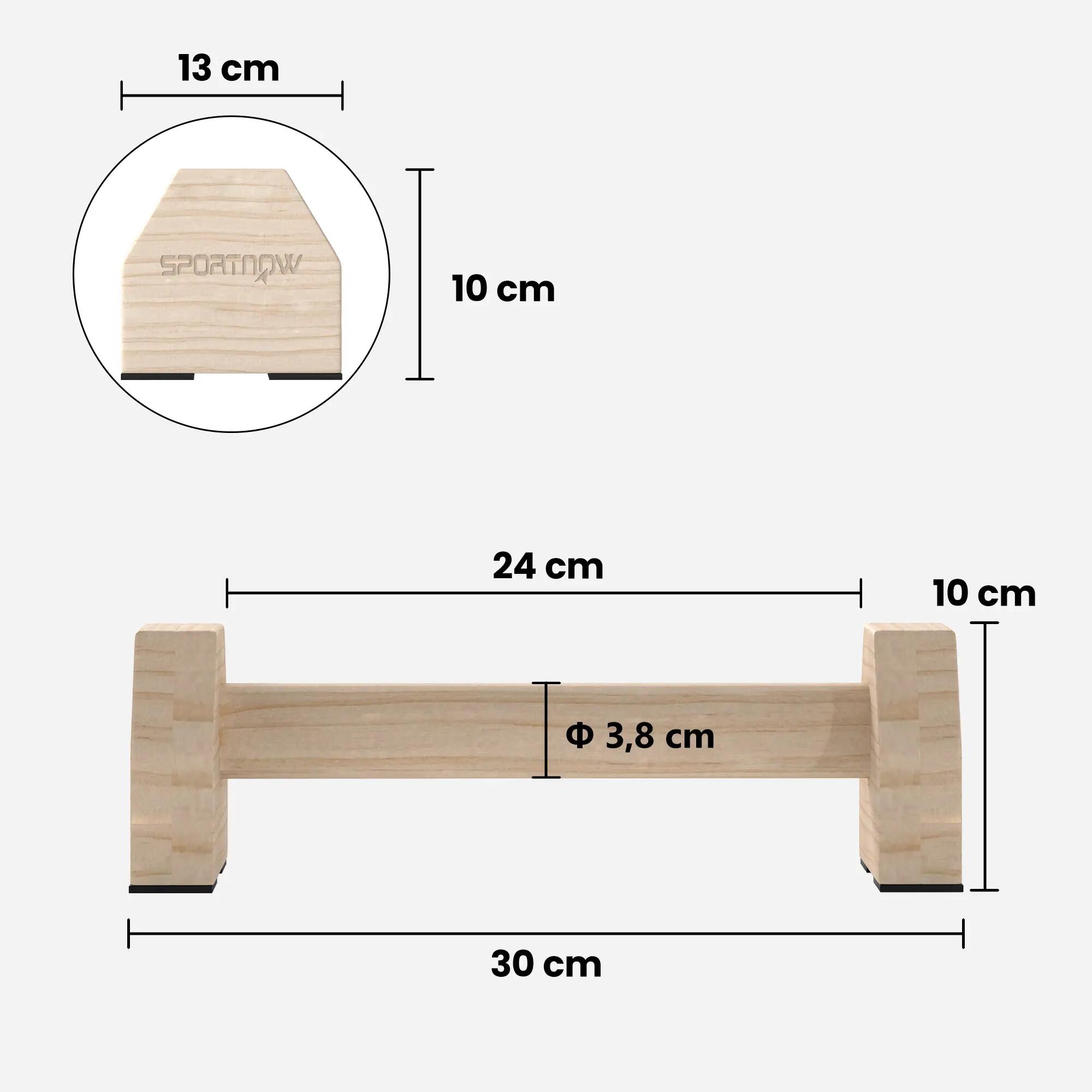 Barras Paralelas Calistenia con Alfombra Push up Bar para Entrenamiento Natural 3/7