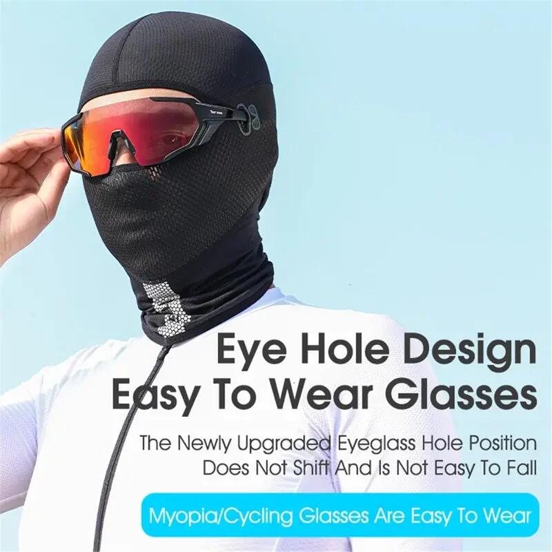 Gezichtsmasker anti-UV ijszijde ademend voor wielrennen vissen 4/7