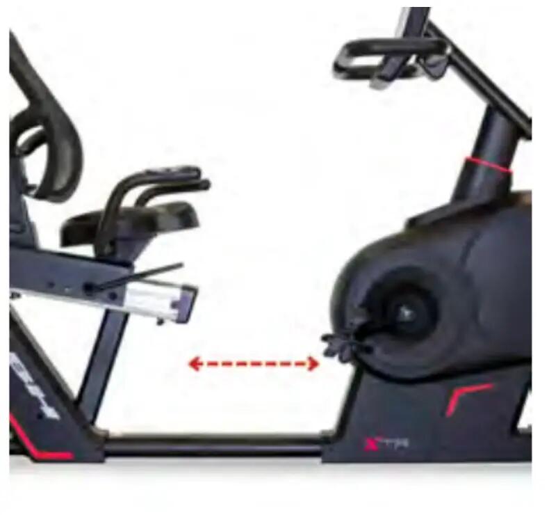 Bicicletta Recumbent - Vanquish PRO - Volano 6,5kg - 24 Livelli - Bluetooth FTMS 3/5