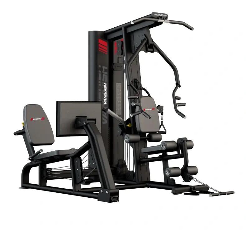 Multiestación + Prensa de Piernas - Vanquish - Bloque de Pesos 90kg 1/1