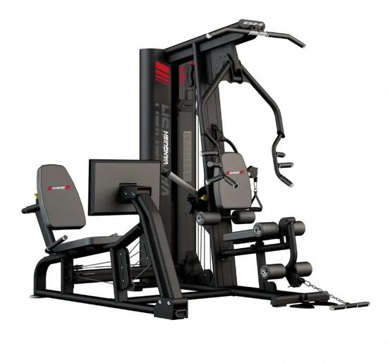 Multiestación + Prensa de Piernas - Vanquish - Bloque de Pesos 90kg