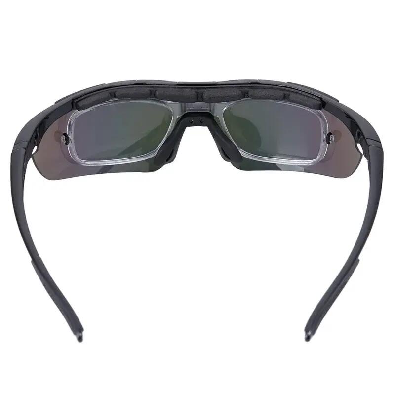 Lunettes vélo West Biking 5 lentilles interchangeables noir, monture polymère 6/7