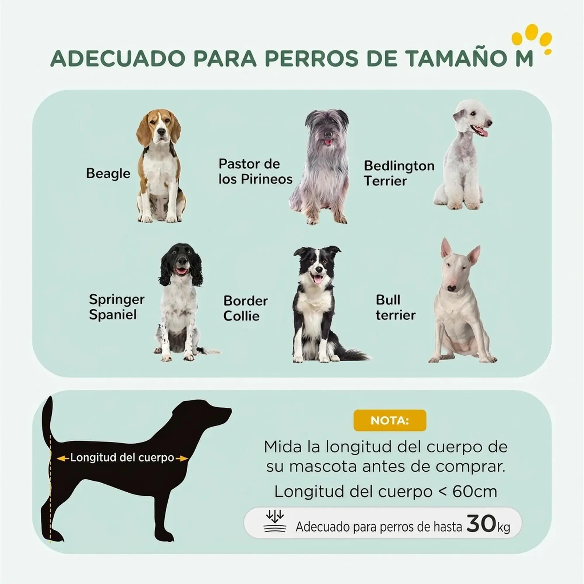 Gaiola para cães 90x57.5x62 cm preto PawHut 5/9