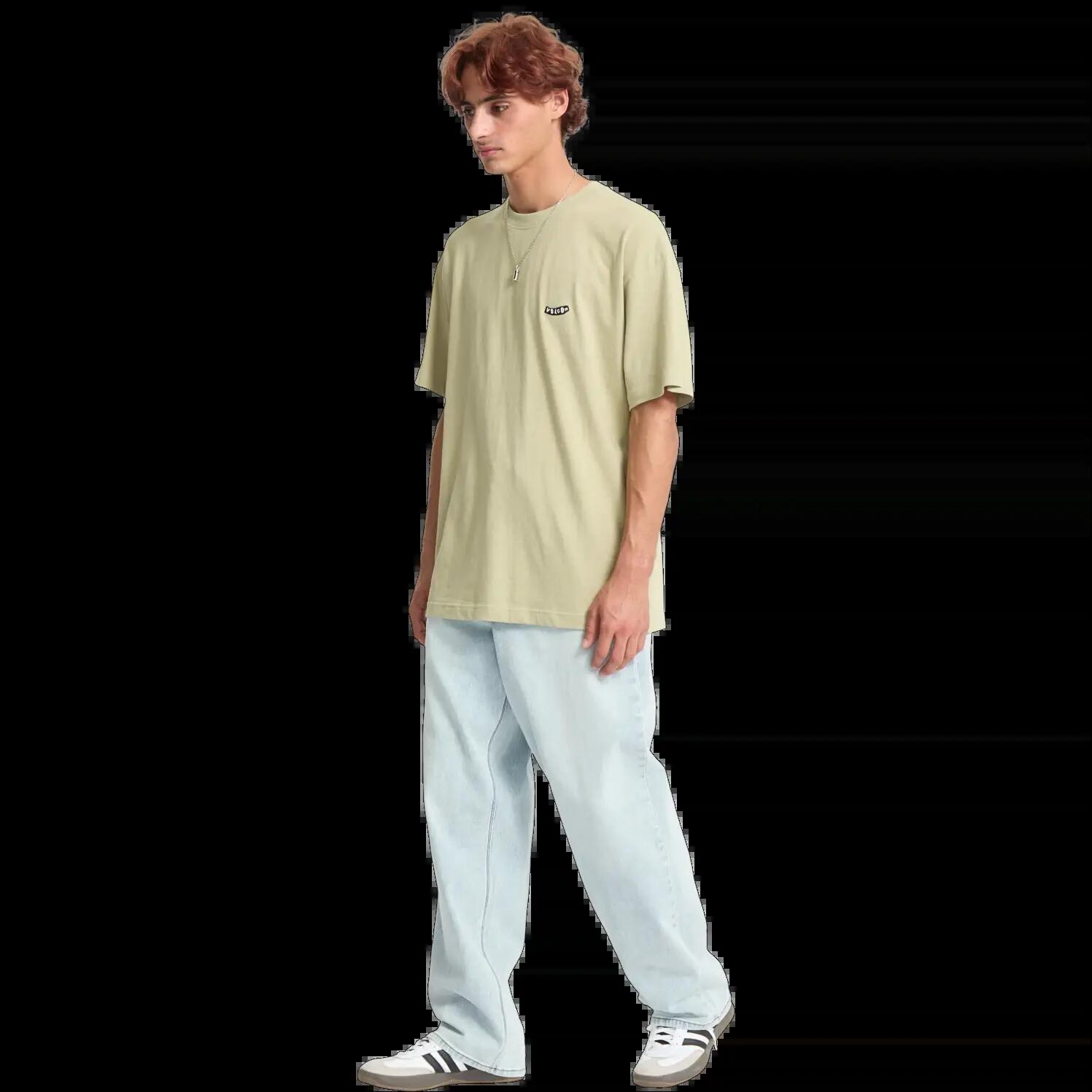 T-shirt Volcom Pistol Stone Vert Thé 8/8
