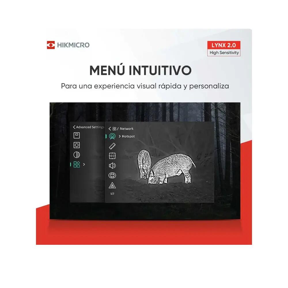 Monocular térmico LYNX Pro LH19 2.0. HIKMICRO 9/10