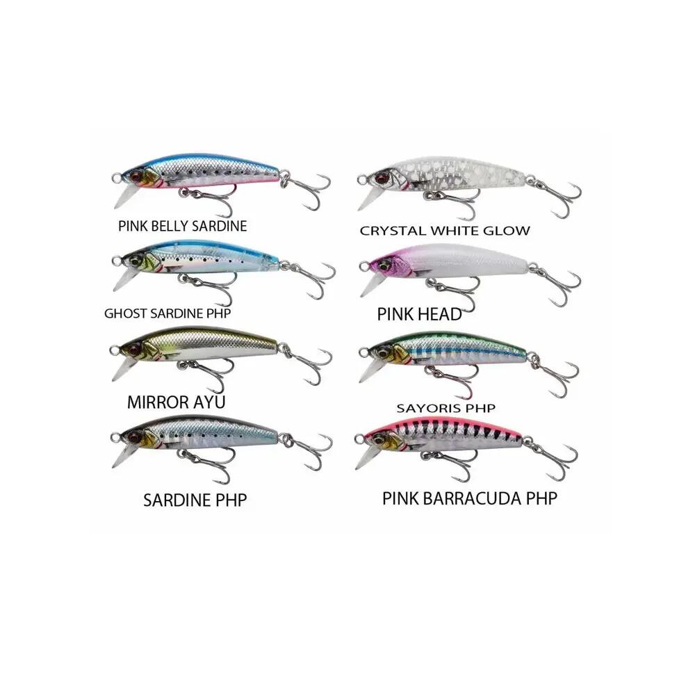 Poisson Nageur Savage Gear Gravity Minnow 5cm (Pink Belly Sardine) 2/4