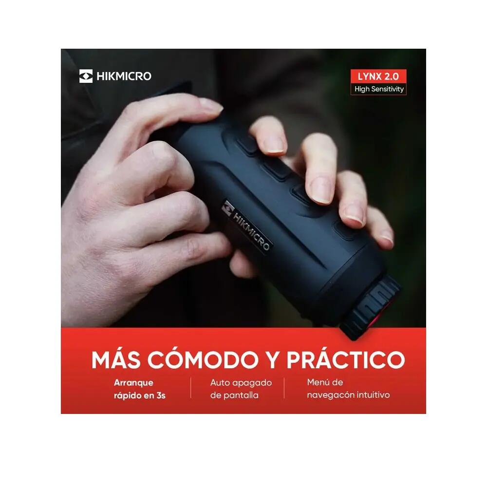 Monocular térmico LYNX Pro LH19 2.0. HIKMICRO 8/10