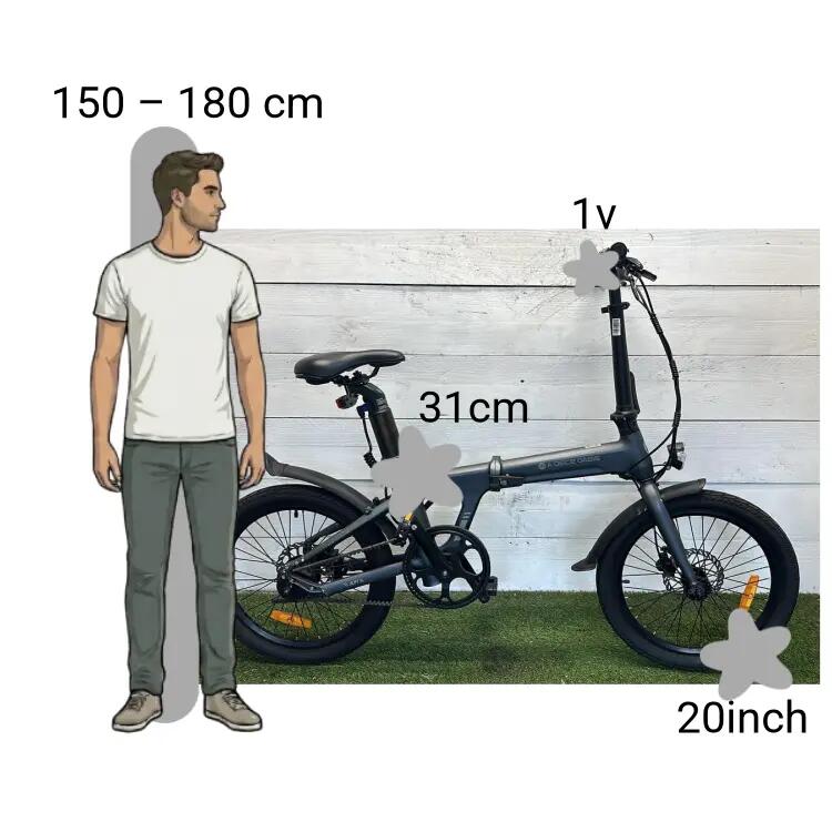 Bicicletta usata A Dece Oasis Vouwbare E-Bike 2/4