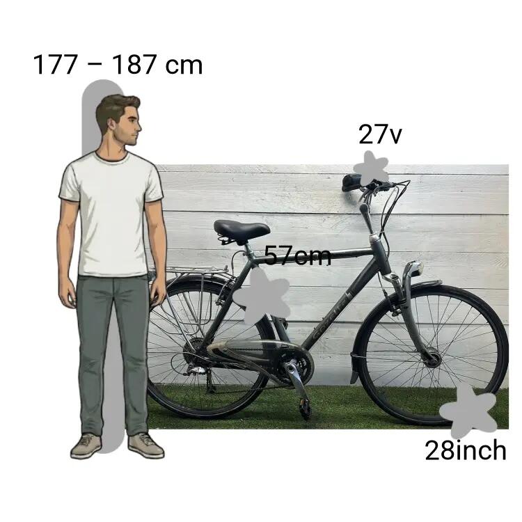 Vélo d’occasion Gazelle Lausanne 2/4