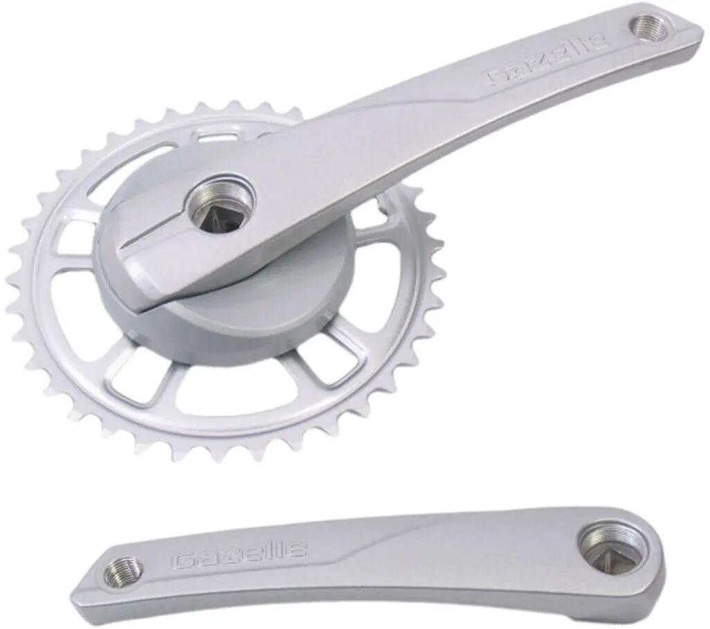 Gazelle Aluminium Crankset 38t in Zilver 2/3