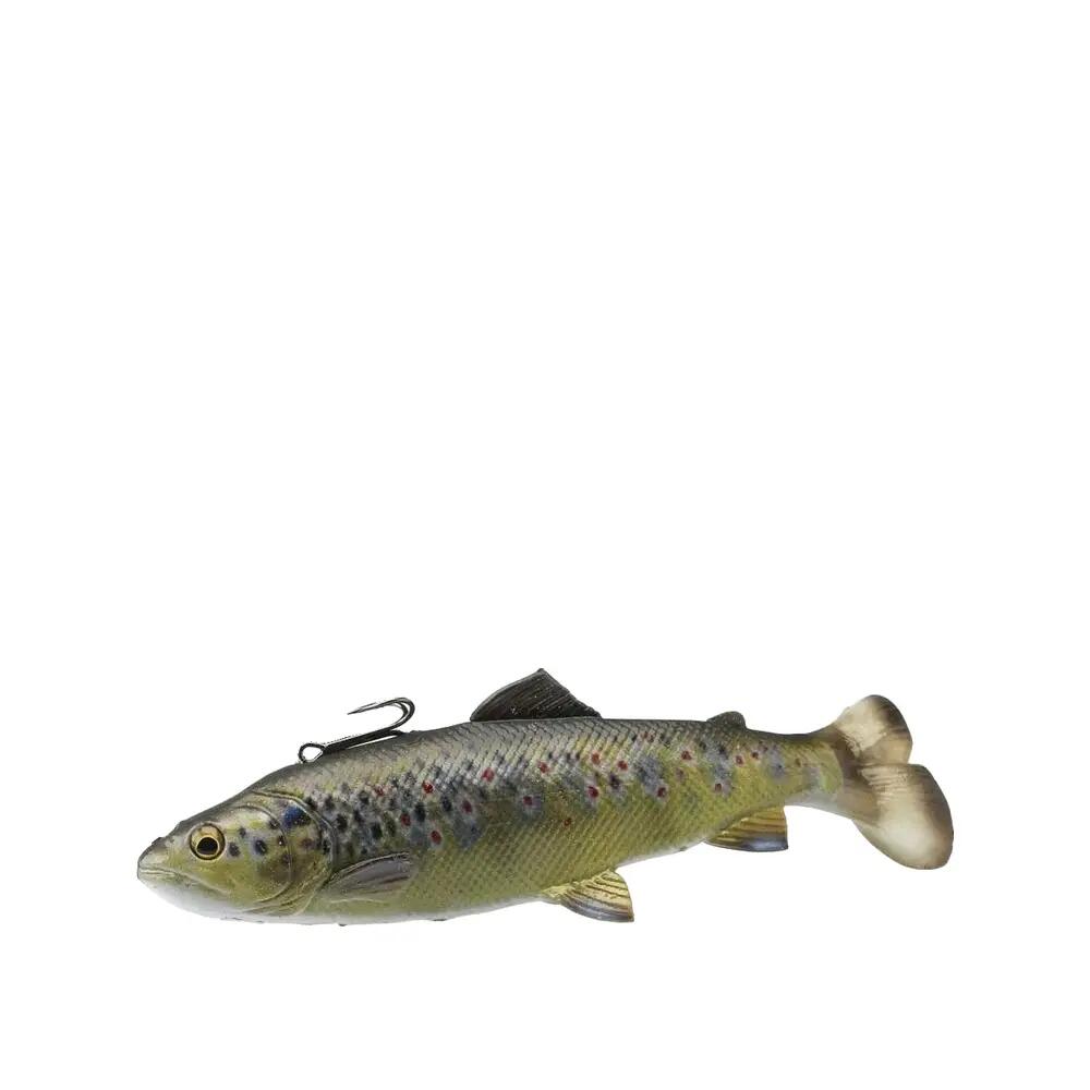 Appât souple Savage Gear 4D Line Thru Pulse Tail Truite 9/10