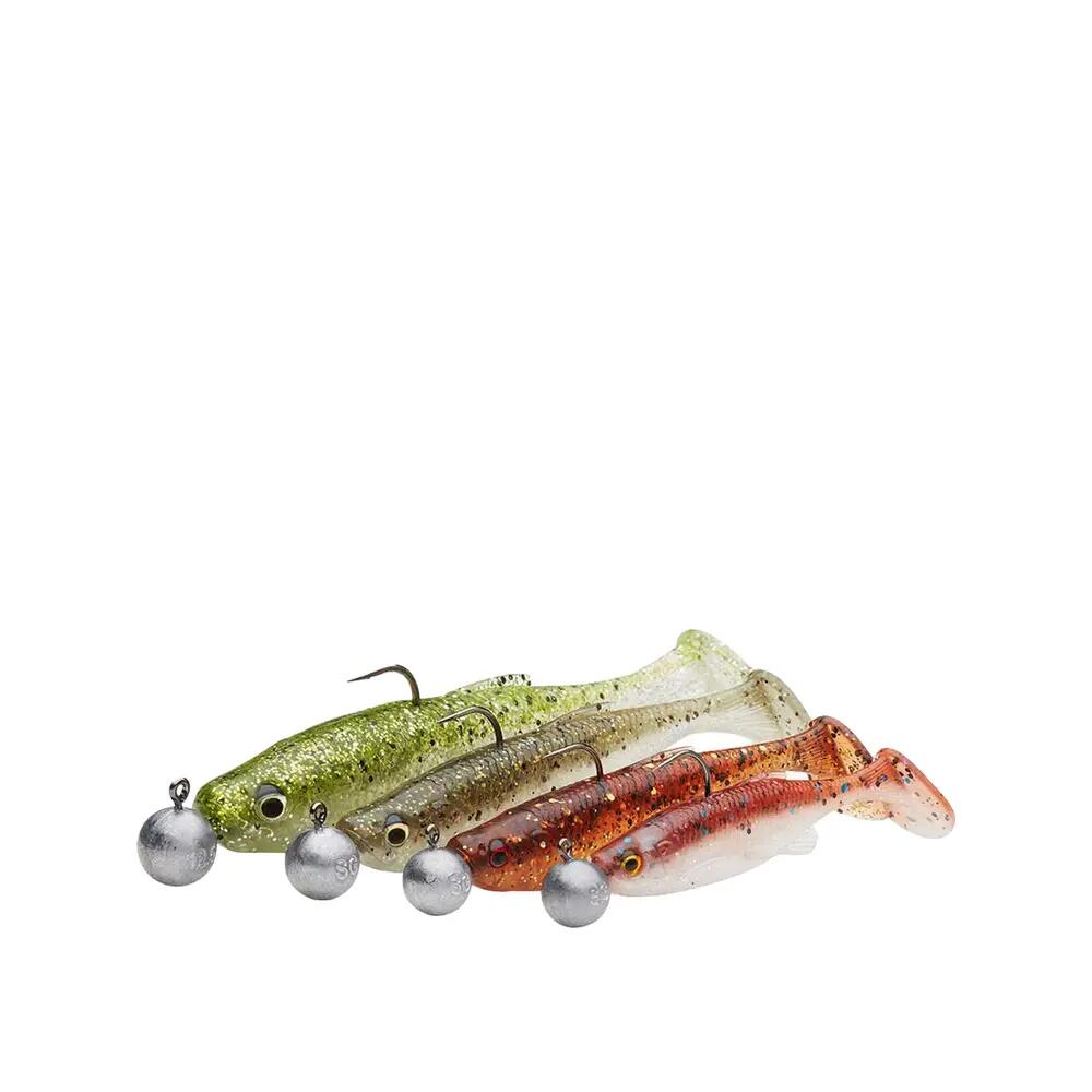 Appât souple Savage Gear Fat Minnow T-Tail RTF 8/8