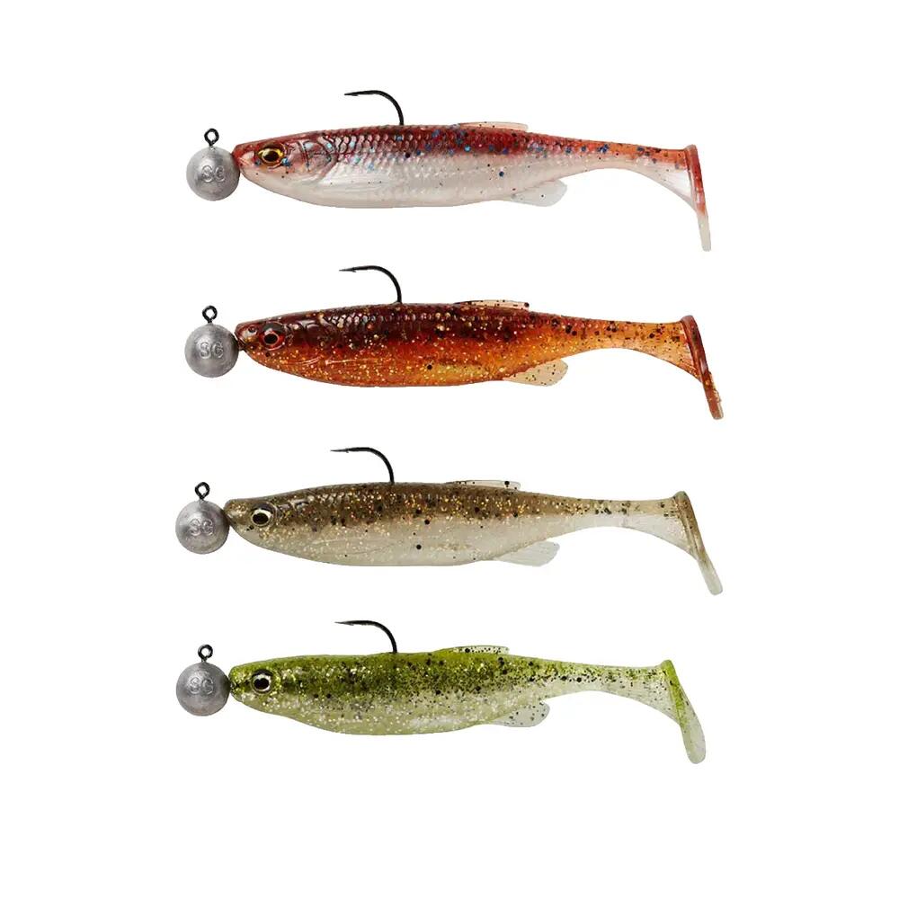 Appât souple Savage Gear Fat Minnow T-Tail RTF 6/8