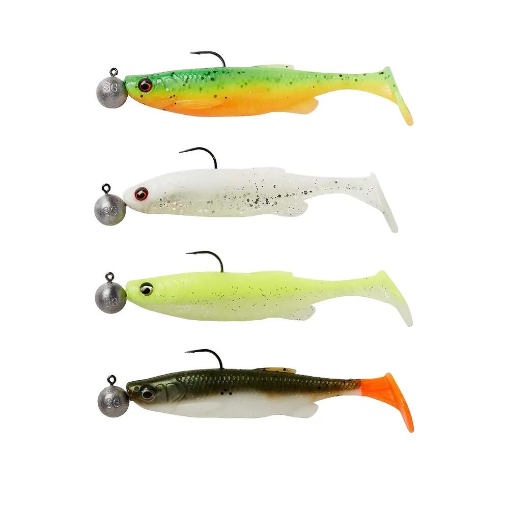 Appât souple Savage Gear Fat Minnow T-Tail RTF 5/8