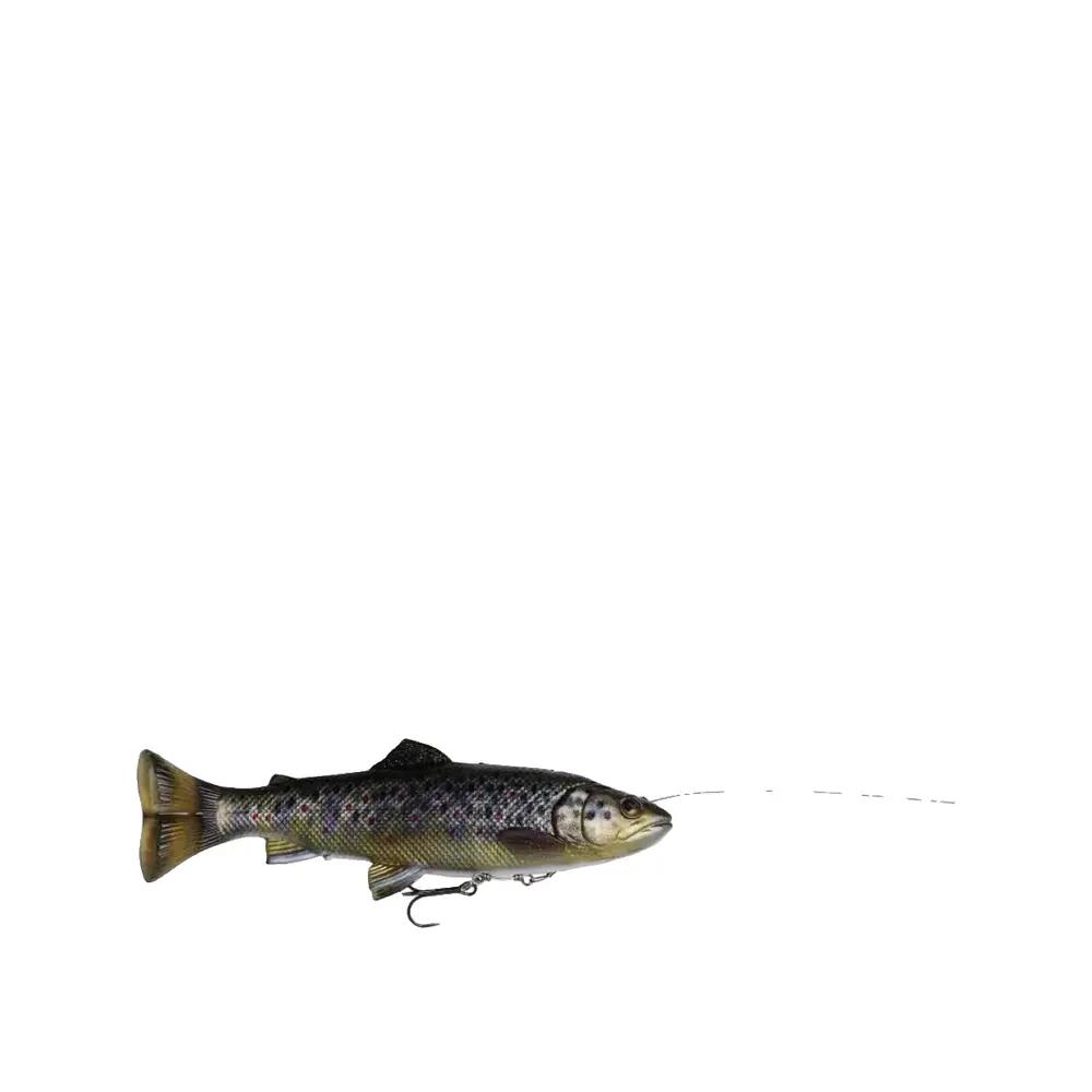 Appât souple Savage Gear 4D Line Thru Pulse Tail Truite 5/10