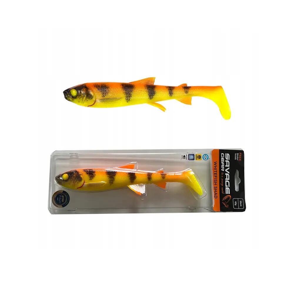 Appât souple Savage Gear 3D Whitefish Shad Doré 6/7