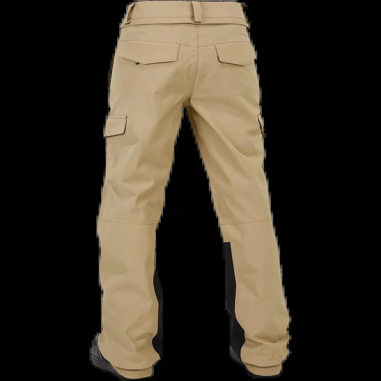 Calças de snowboard Volcom Wildling Caqui Escuro 2/4