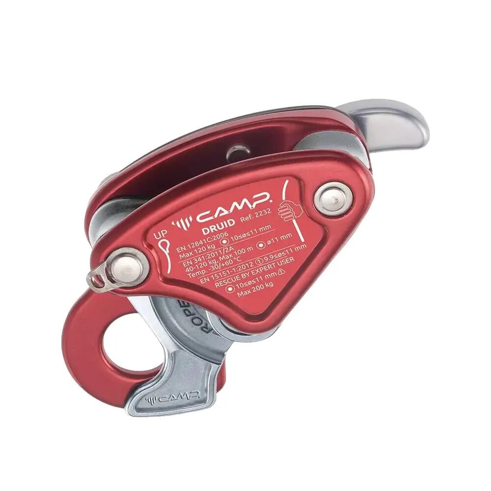 Discensore autobloccante Camp Druid, alluminio, leva anti-panico, corde 10-11 mm 6/6