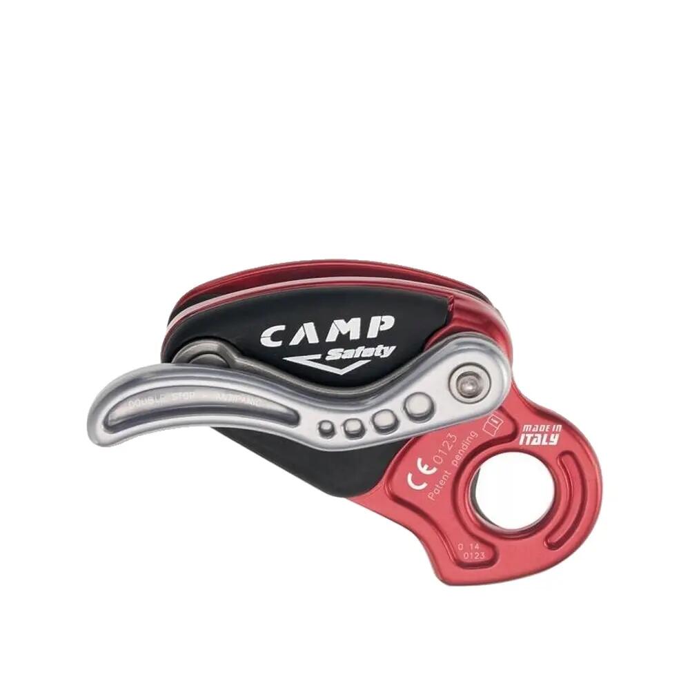 Discensore autobloccante Camp Druid, alluminio, leva anti-panico, corde 10-11 mm 3/6
