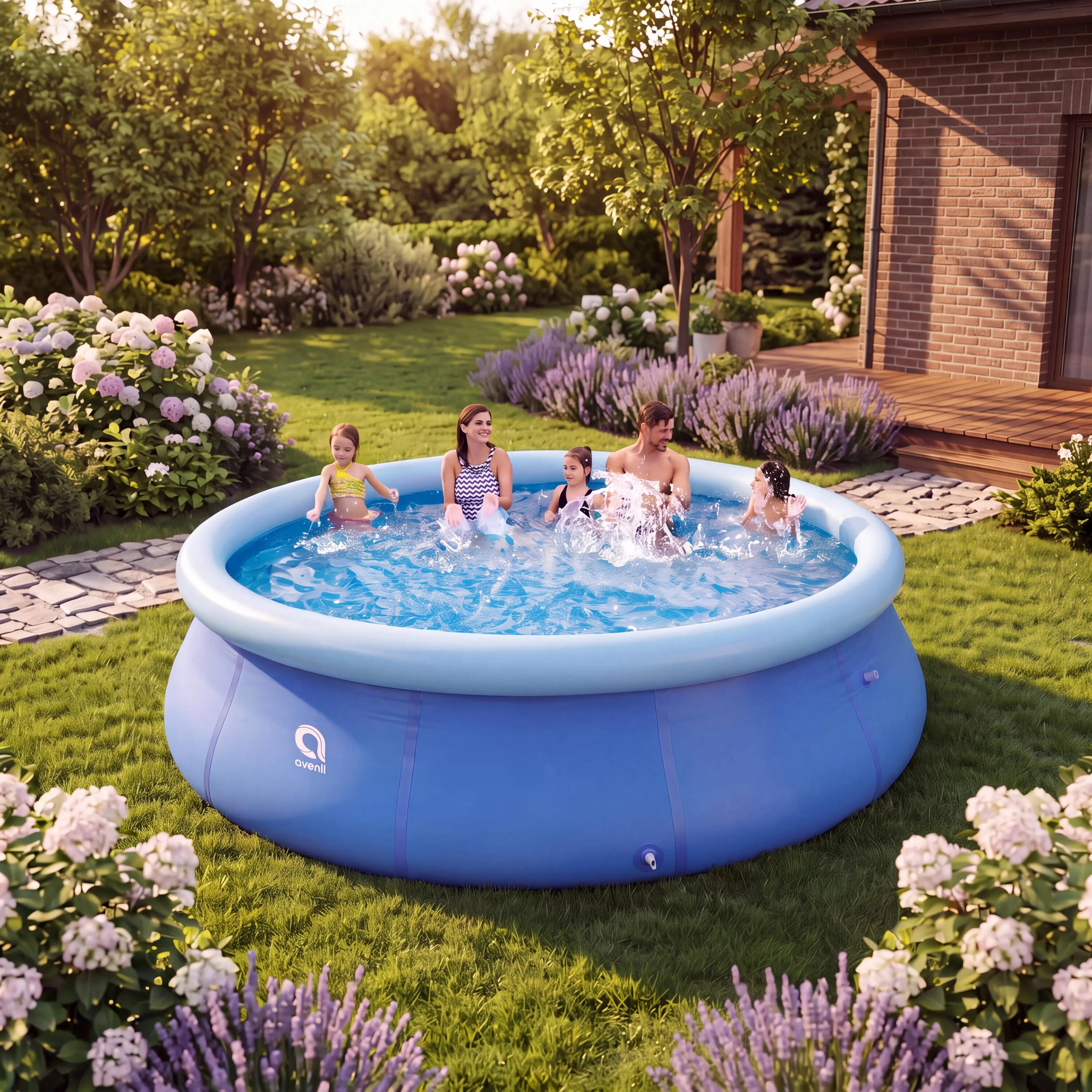 Prompt Set Pool Ersatzpool rund 360x90cm blau ohne Filterpumpe 8/9