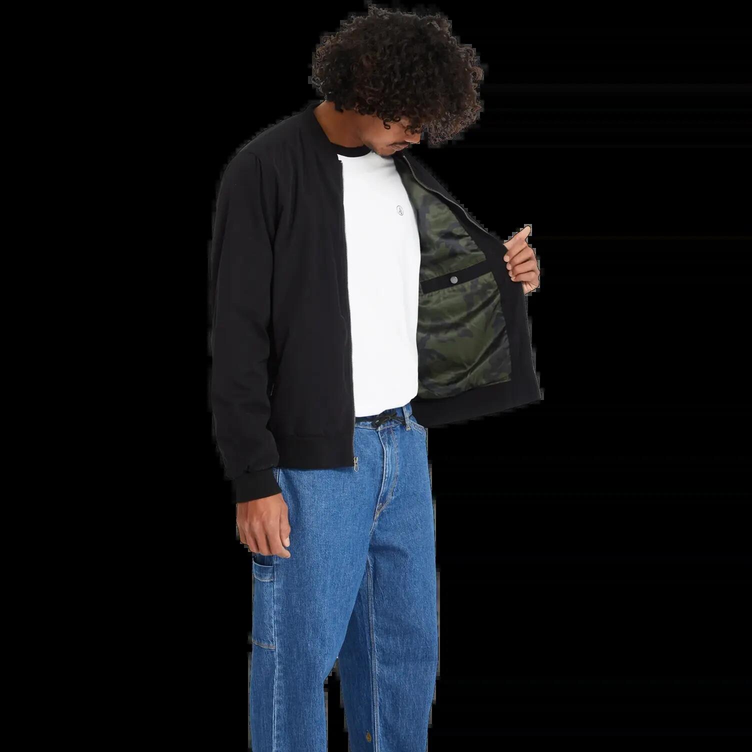 Veste Volcom Burnward Noir 4/8