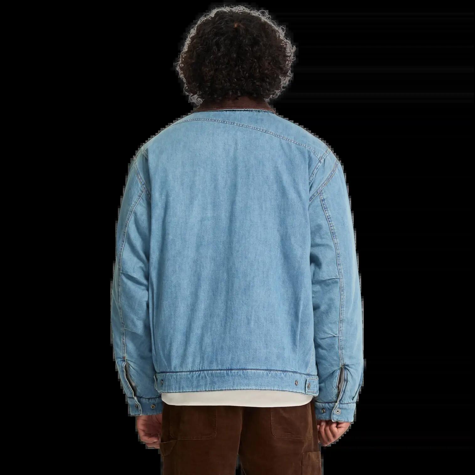 Veste Volcom Stonewish Bleu Denim 2/8