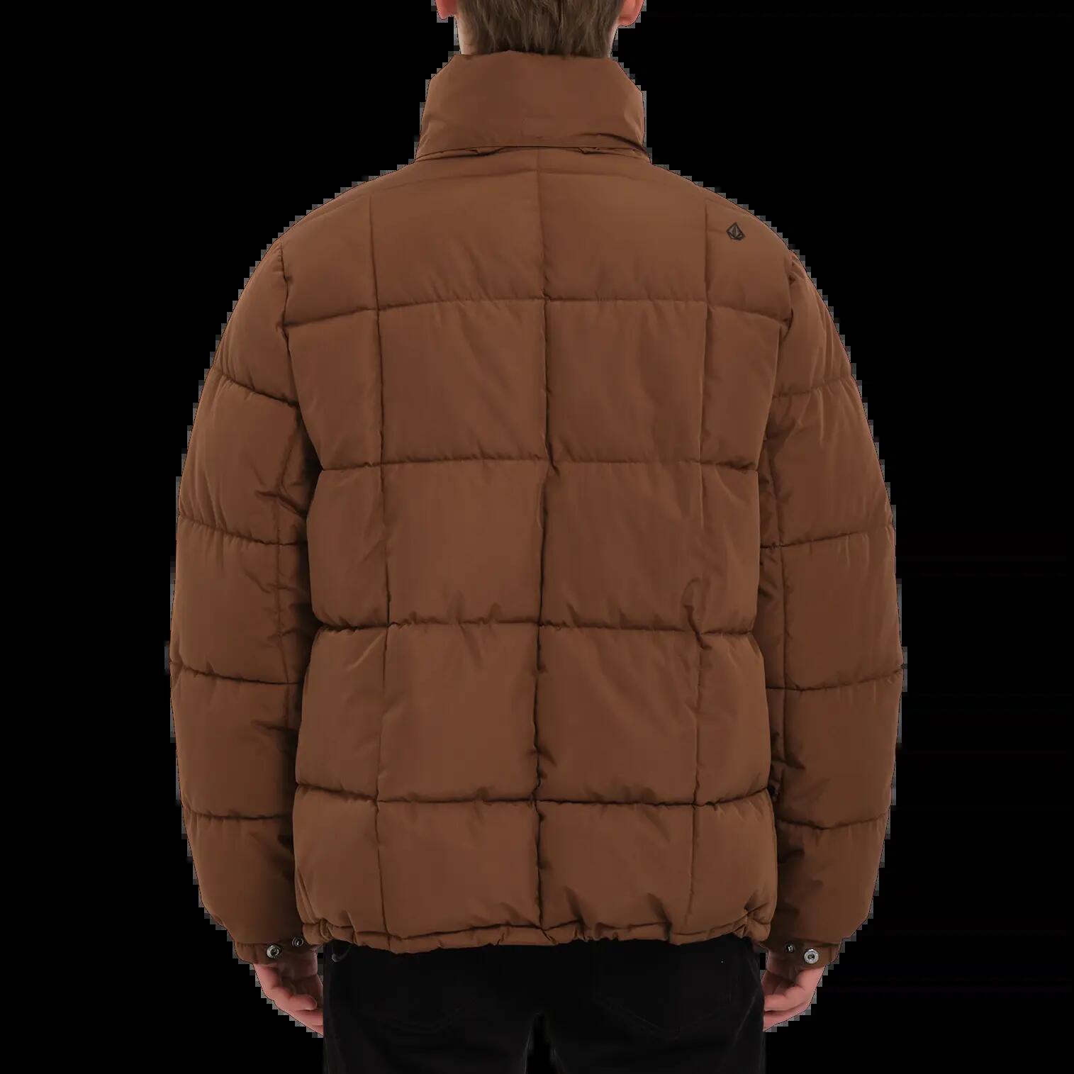 Chaqueta con capucha y cremallera Volcom Superstoner II Marrón 2/2