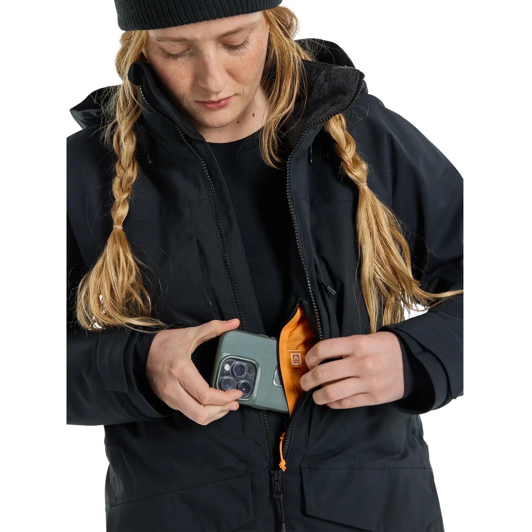Casaco de snowboard com capuz Burton Prowess 2.0 2L Preto 4/4