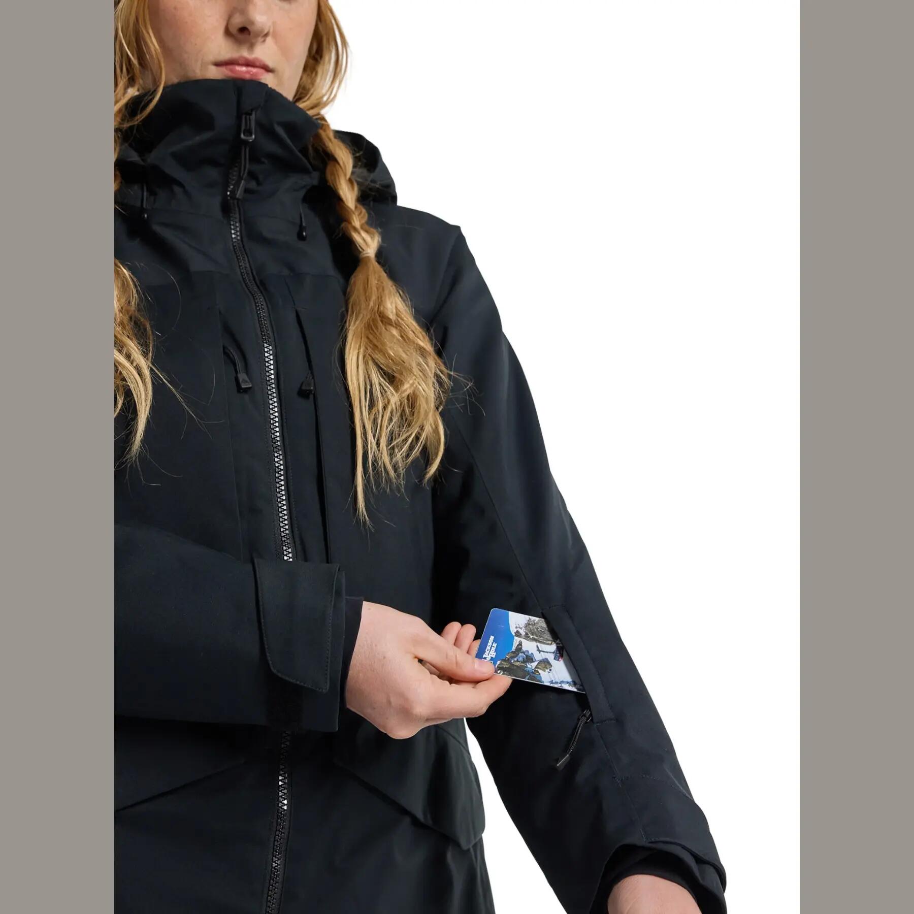 Casaco de snowboard com capuz Burton Prowess 2.0 2L Preto 3/4