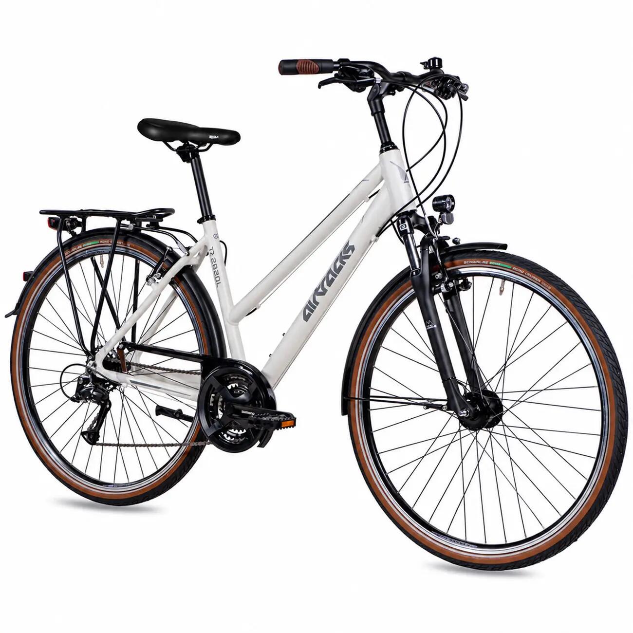 28" Trekkingfiets voor dames TR.2820L 24 x versnellingen Shimano ACERA-T3000 SGS 2/4