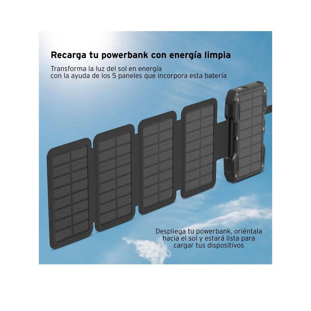 Powerbank solar  Trek 10.000 mAh 9/9